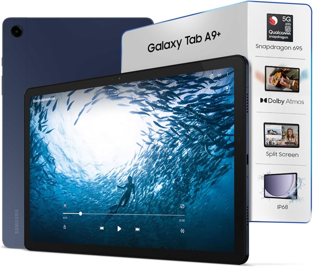 Refurbished Samsung Galaxy Tab A9+ 8/128 Wi-Fi — Navy