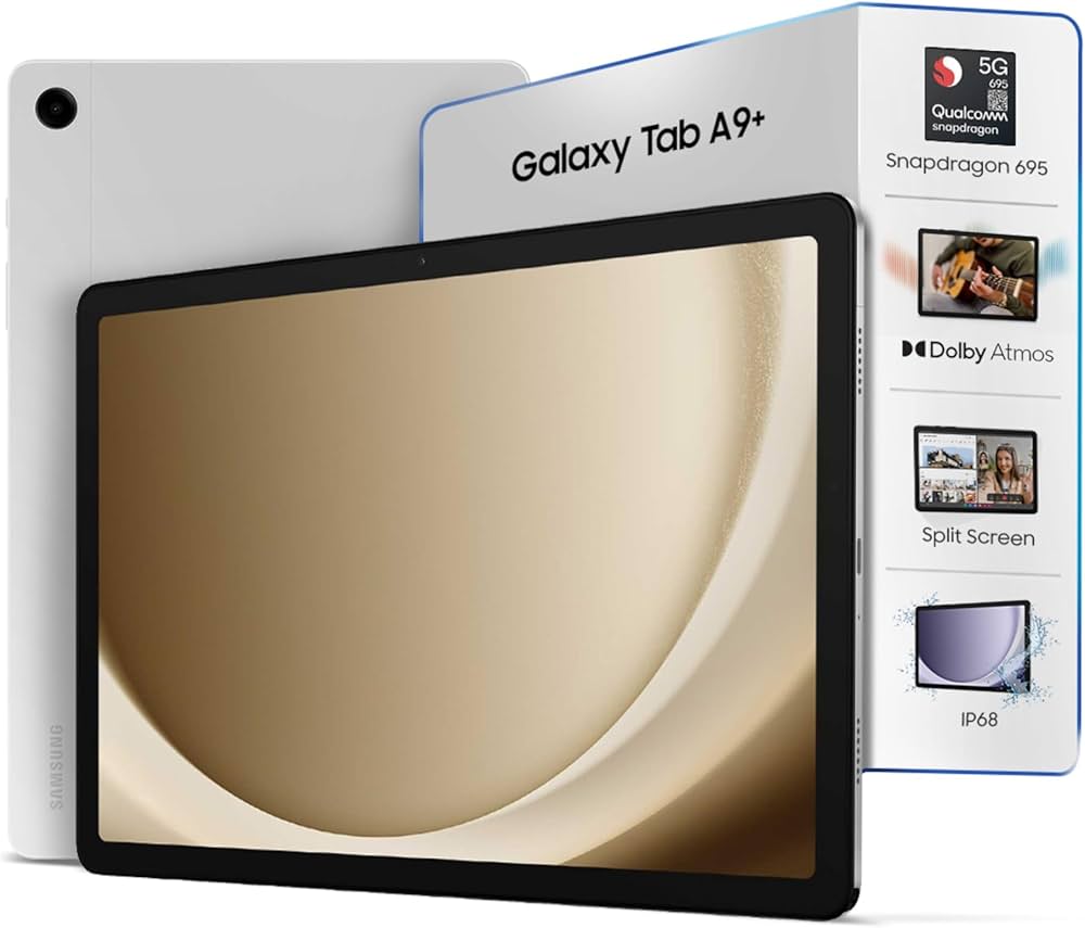 Refurbished Samsung Galaxy Tab A9+ 8/128 5G — Silver (11")