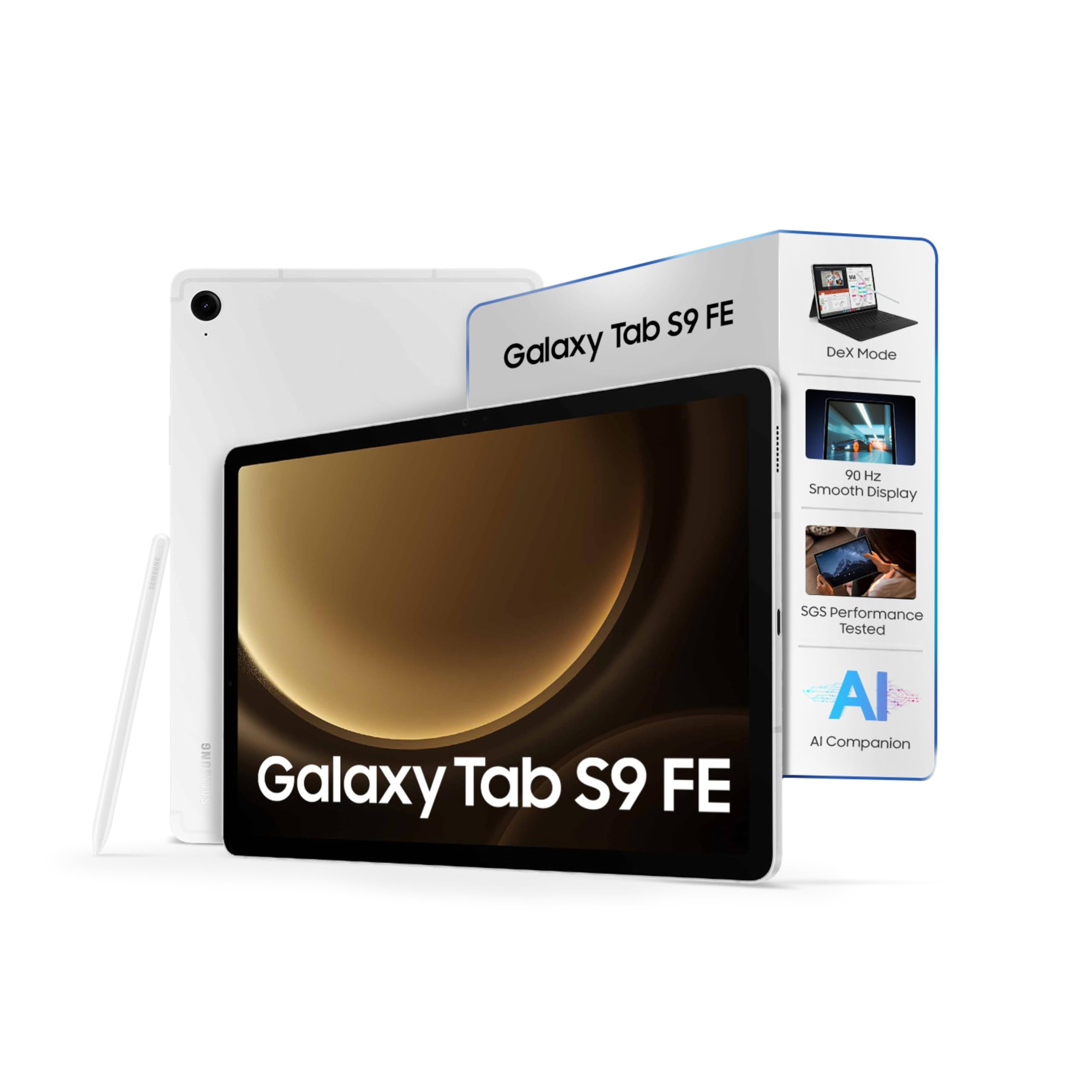 Refurbished Samsung Galaxy Tab S9 FE 6/128 Wi-Fi — Silver (10.9")