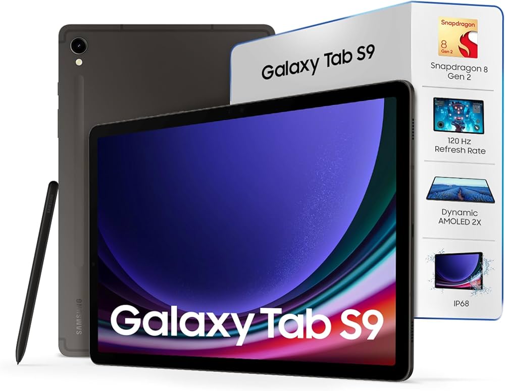 Refurbished Samsung Galaxy Tab S9 12/256 5G — Graphite (10.9")